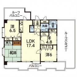 ライオンズマンション熊高前 703号 (0703)