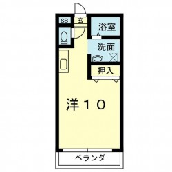 ウィング花園B棟 (0203)