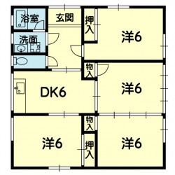 出水4丁目徳永貸家 F棟 (0001)