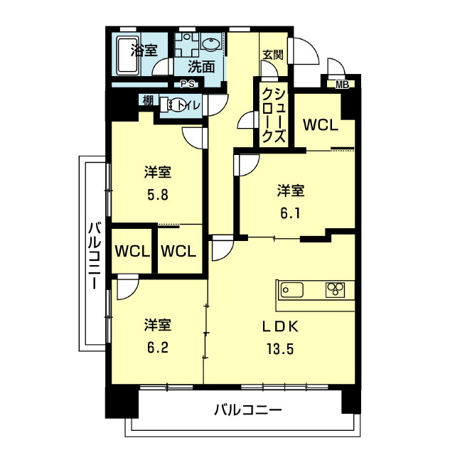 ウッドフォレスト熊本駅前 (0701)の画像(2)