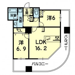 D’グランセ熊本ザ・レジデンス 1307号 (1307)