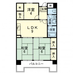エメラルドマンション新町 602号 (0602)