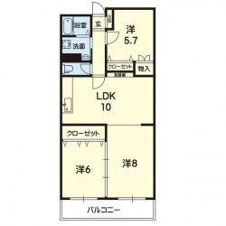 スカイハイツ楠 (0205)