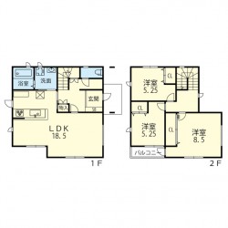 菊陽町津久礼田村戸建A・B棟 (001A)