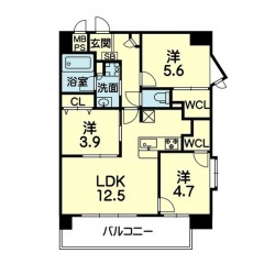 Grace Court 湖東 (0502)