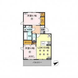 D-ROOM NISHIBARU B棟 (0205)