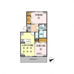 D-ROOM NISHIBARU B棟 (0203)