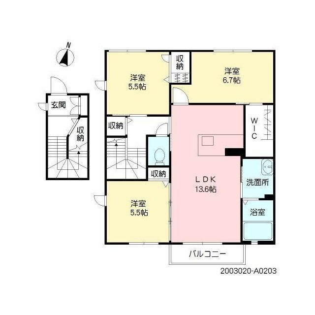 グランコート光の森 (0203)の画像(2)