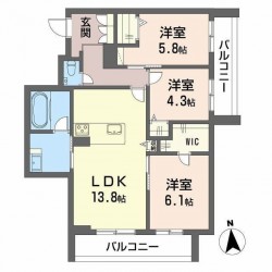 シャーメゾン 上水前寺 (0201)