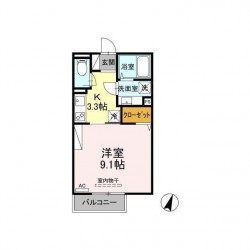 (仮)D-room渡鹿 (101)