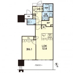 MJR熊本ゲートタワー 1907号 (1907)