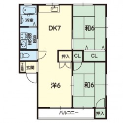 ファミール深川A・B (A202)