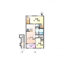 ルガルボニート北熊本 (0206)