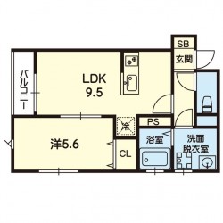 仮)宇土市松山町アパート (B203)