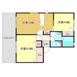 クレールコート小山A・B (A102)
