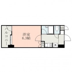 朝日プラザ新町 604号 (0604)