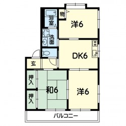 ディアスハイツ B棟 (B101)