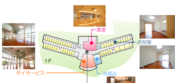 フロア図面